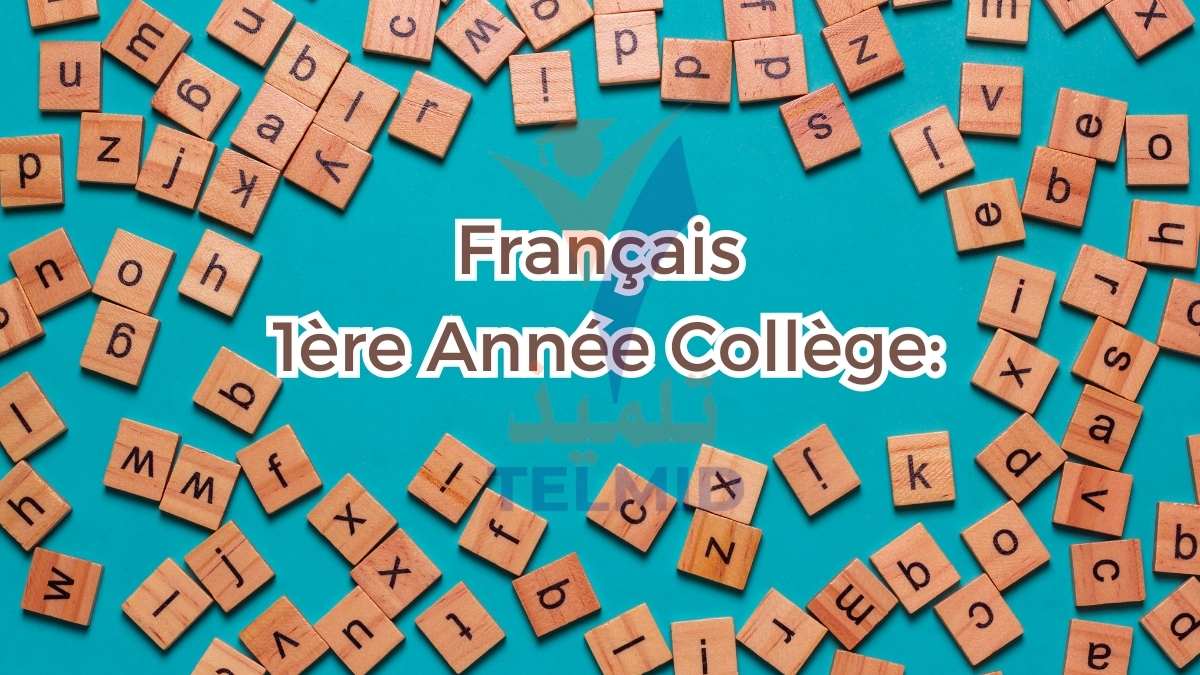 Français 1ère Année Collège