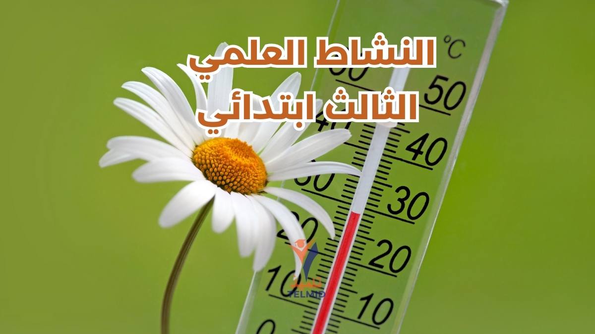 النشاط العلمي الثالث ابتدائي