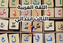 اللغة العربية الثالث ابتدائي