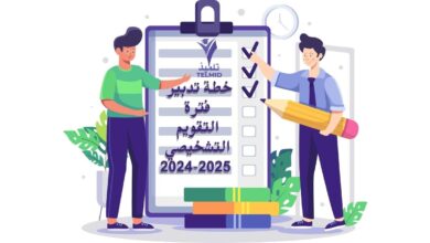 خطة تدبير فترة التقويم التشخيصي 2024-2025