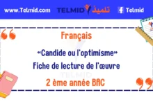 Fiche de lecture Candide de voltaire