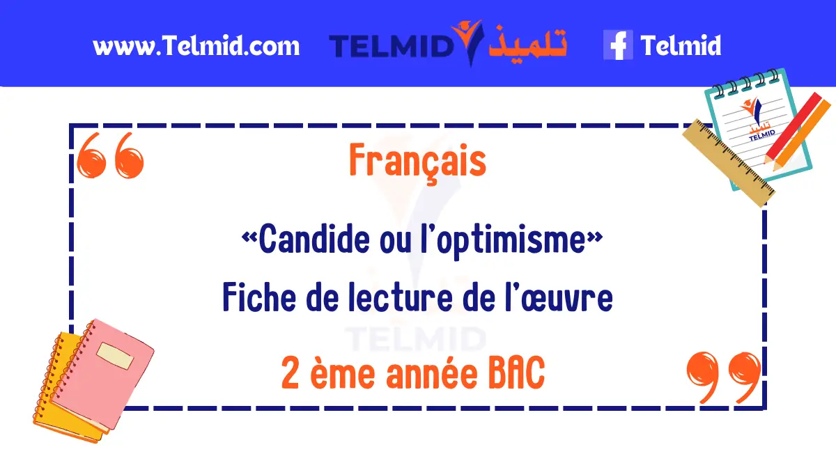 Fiche de lecture Candide de voltaire