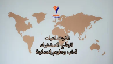 الاجتماعيات الجذع المشترك آداب وعلوم إنسانية