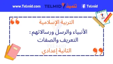 الأنبياء والرسل ورسالاتهم التعريف والصفات