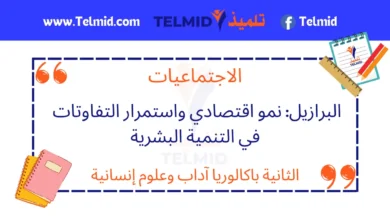 البرازيل نمو اقتصادي واستمرار التفاوتات في التنمية البشرية