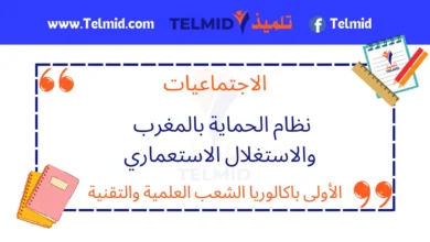 نظام الحماية بالمغرب والاستغلال الاستعماري